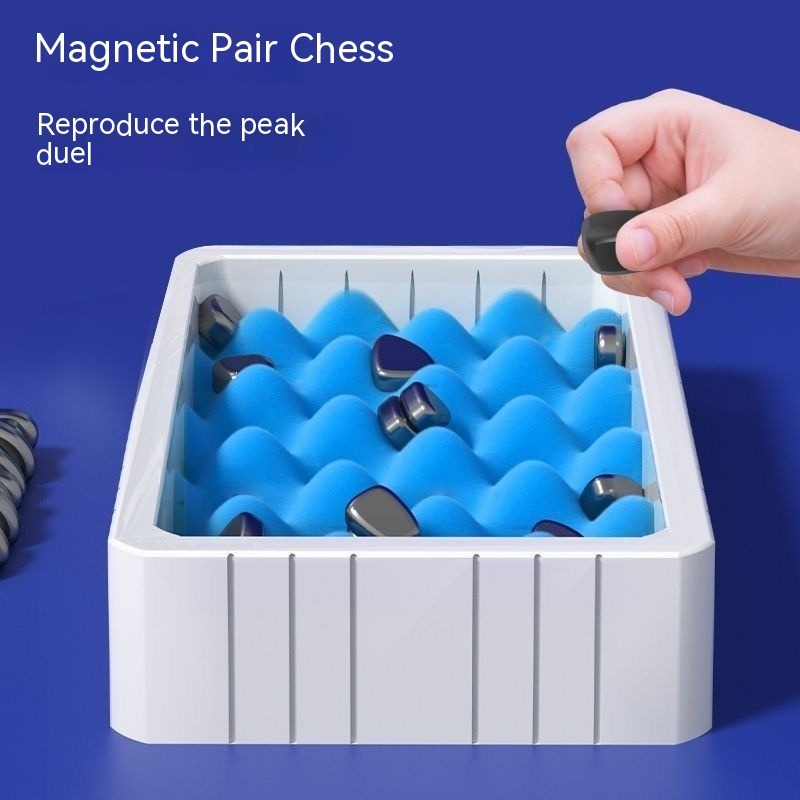 Magnetic Chess Double Game Board Set