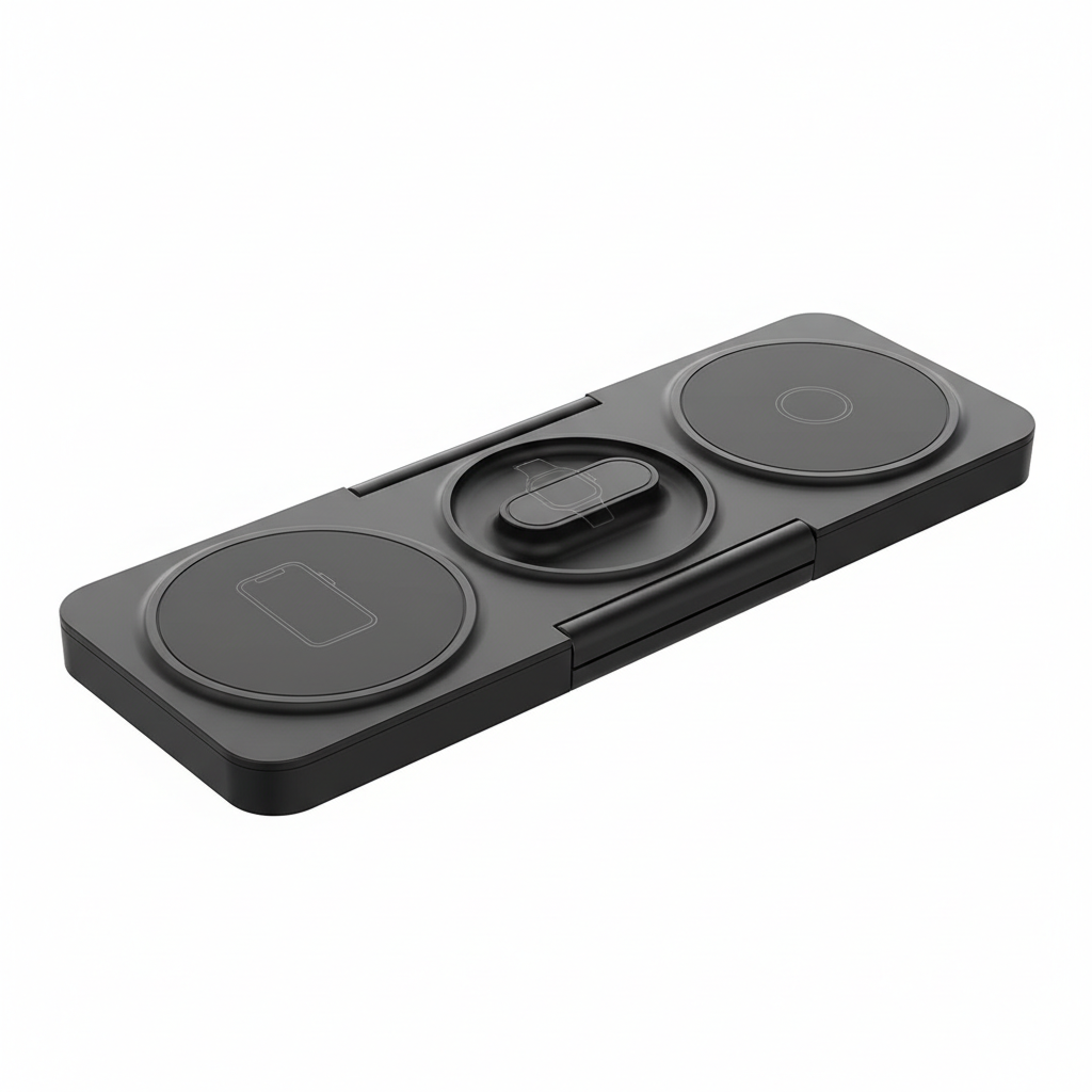 3 IN 1 FOLDABLE WIRELESS CHARGER