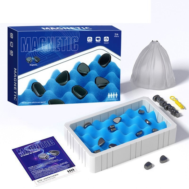 Magnetic Chess Double Game Board Set