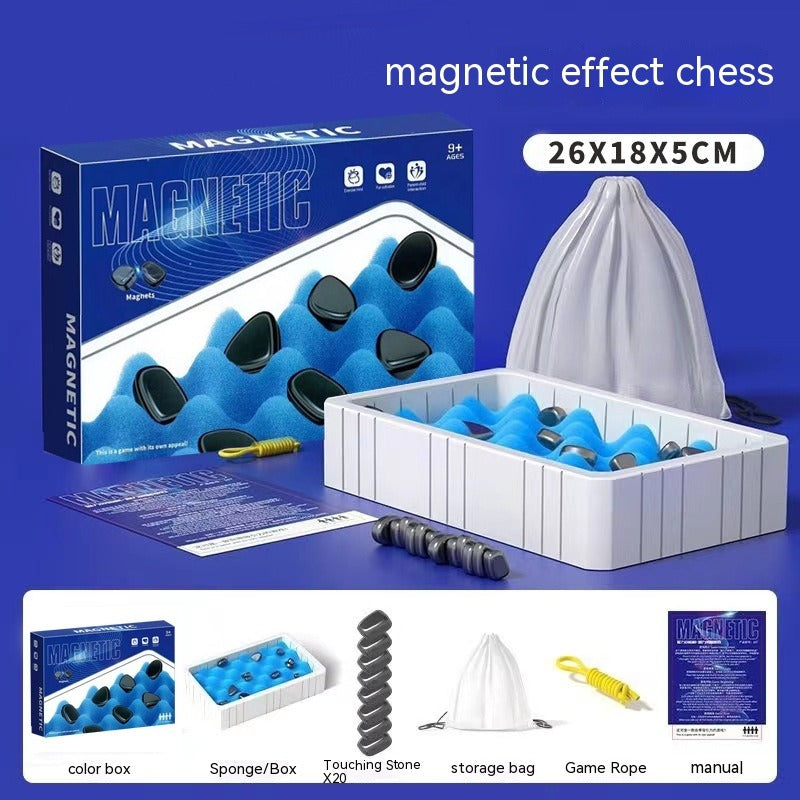 Magnetic Chess Double Game Board Set
